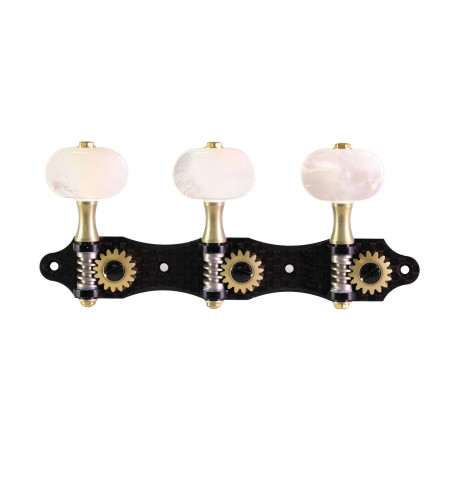 Gotoh Classical Guitar Machine Head Carbon Fiber X Gold KG01CA/M-XG