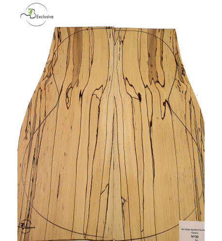 Juego Haya Spalted Guitarra Clásica MB Exclusive Nº30 | Piezas Únicas