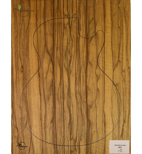 Cuerpo Black Limba Guitarra / Bajo Eléctrico Nº1| Maderas Barber