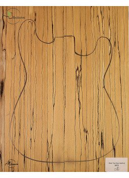 Tavola Cuerpo faggio spaltato chitarra / basso elettrico MB Exclusive n.3