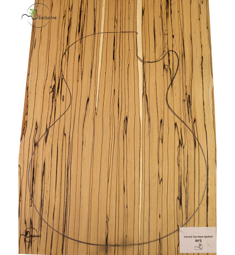 Carved Top Hêtre Spalted MB Exclusive Nº3 | Maderas Barber