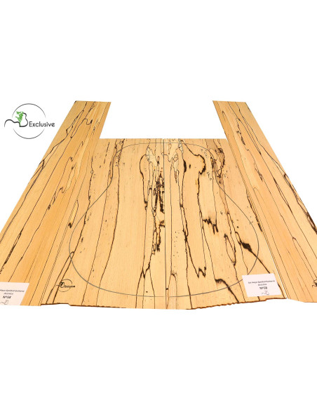 Set faggio spaltato chitarra acustica MB Exclusive n.58 | Maderas Barber