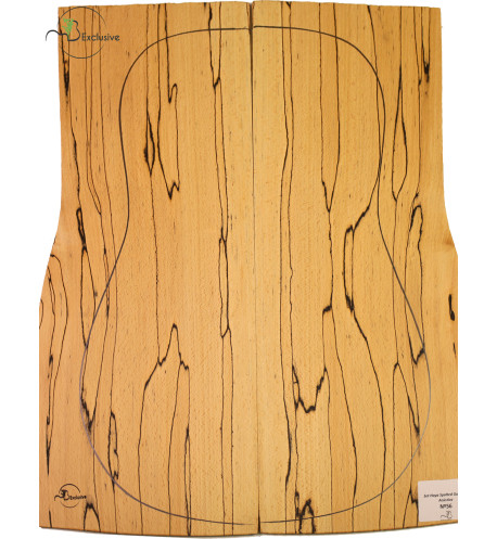 Juego Haya Spalted Guitarra Acústica MB Exclusive Nº56 | Maderas Barber