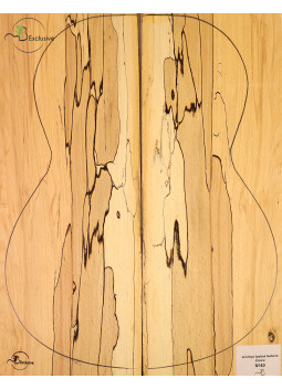Spalted Beech Set Classical Guitar MB Exclusive Nº 40 | Maderas Barber
