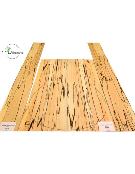 Spalted Beech Set Nº 37  Classical Guitar MB Exclusive | Maderas Barber