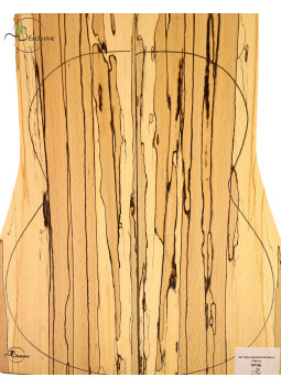 Set faggio spaltato chitarra classica MB Exclusive n.36 | Maderas Barber