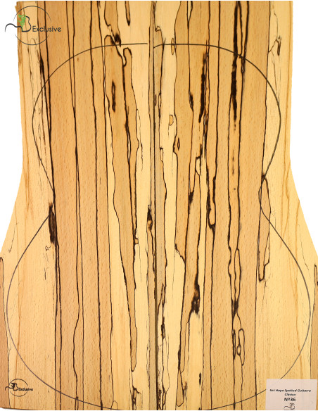 Jeu Hêtre Splated Guitare Classique MB Exclusive Nº36  | Maderas Barber