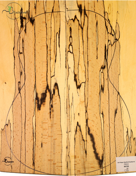 Spalted Beech Set Classical Guitar MB Exclusive Nº 33 | Maderas Barber