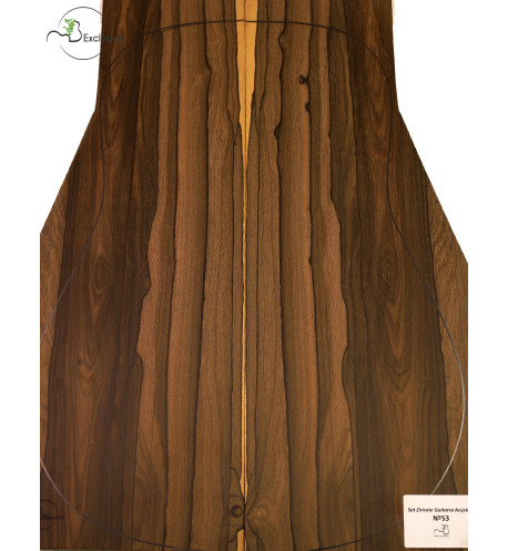 Set Ziricote chitarra acustica MB Exclusive n. 53 | Maderas Barber