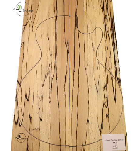 Carved Top spalted Buche MB Exclusive Nr.2 | Maderas Barber