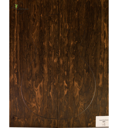 Carved Top Ziricote MB Exclusive Nr.4 | Maderas Barber