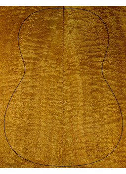 Fondos Sapelli Quilted Especial Guitarra Clásica | Maderas Barber