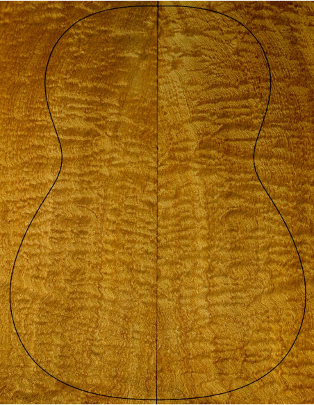 Fonds sapelli Guitare Acoustique
