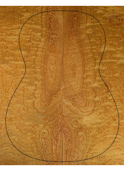 Fondos Sapelli Quilted Guitarra Clásica | Maderas Barber