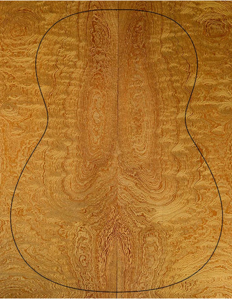 Fondos Sapelli Quilted Guitarra Clásica | Maderas Barber