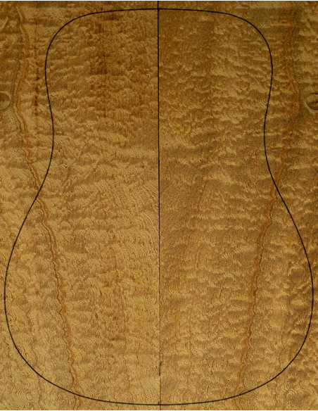 Fondi Sapelli Quilted AAA | Maderas chitarra acustica
