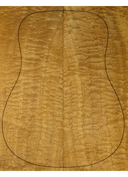 AAA Quilted Sapele Acoustic Guitar Backs | Maderas barber
