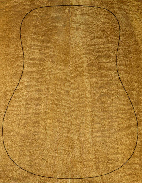 Fondi Sapelli Quilted AAA | Maderas chitarra acustica