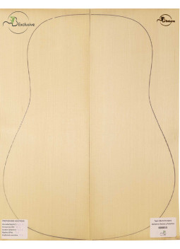 Tapa Abeto Europeo Nº 000015 Guitarra Clásica/Acústica MB Exclusive