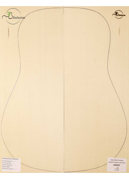 Table Épicéa Européen Nº 000024 Guitare Classique/Acoustique MB Exclusive