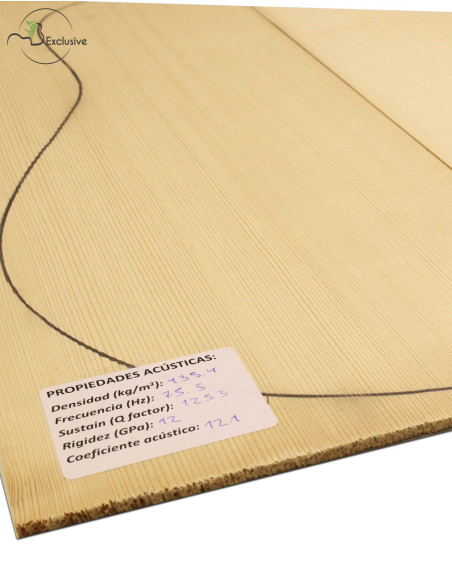 European Spruce Classical/Acoustic Guitar Top MB Exclusive Nº 000047