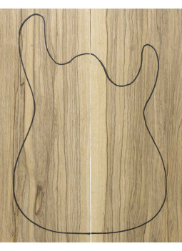 Drop Top Black Limba électrique