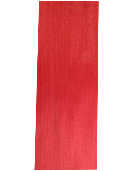 Lámina Chapa Roja 0,5mm Marquetería 550x200mm