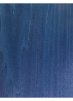 Feuille de Placage Bleu Marqueterie 550x200x0,5mm