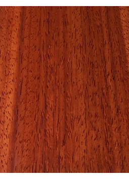 Feuille de Placage Padauk Marqueterie 800x110x0,5mm | Maderas Barber