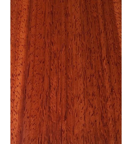 Feuille de Placage Padauk Marqueterie 800x110x0,5mm | Maderas Barber