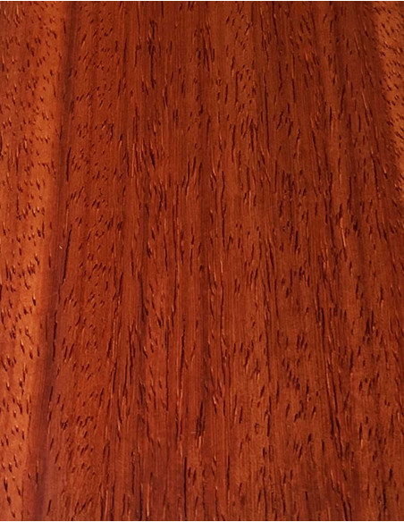 Padauk Veneer Sheet Marquetry 800x110x0,5mm | Maderas Barber