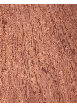 Bubinga Veneer Sheet Marquetry 800x110x0,5mm | Maderas Barber