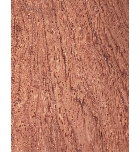 Feuille de Placage Bubinga Marqueterie 800x110x0,5mm | Maderas Barber