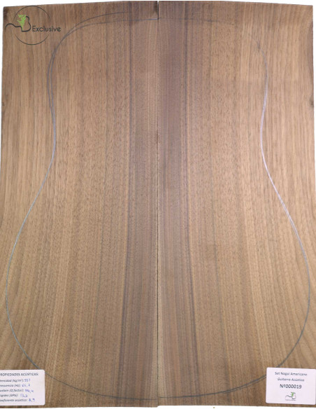 American Walnut Set MB Exclusive Nº 98 Acoustic Guitar|Maderas Barber