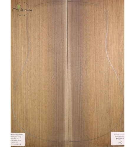 Set amerikanischer Nussbaum Akustikgitarre MB Exclusive Nr.92| Maderas Barber