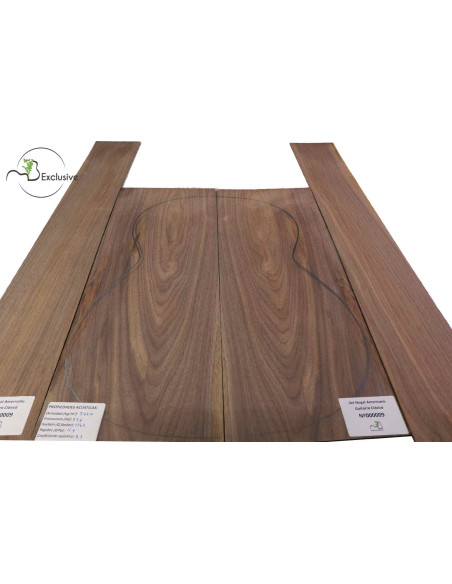 American Walnut Set MB Exclusive Nº 86 Classical Guitar|Maderas Barber