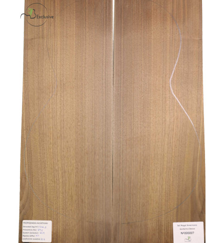 American Walnut Set MB Exclusive Nº 84 Classical Guitar|Maderas Barber