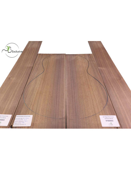 Set noce americano chitarra classica MB Exclusive n.80 | Maderas Barber