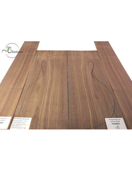 American Walnut Set MB Exclusive Nº 78 Classic Guitar|Maderas Barber
