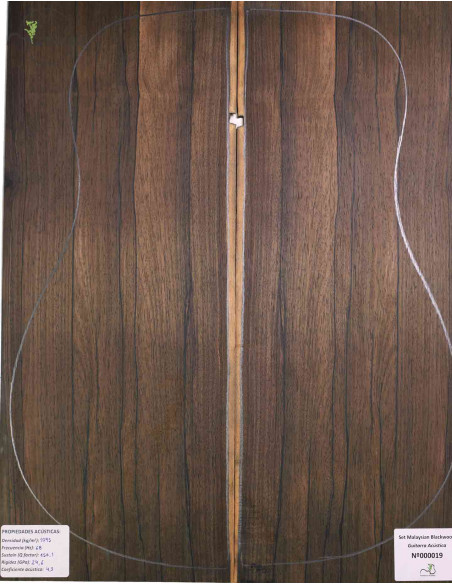 Set Malaysian Blackwood Akustikgitarre MB Exclusive Nr.182| Maderas Barber