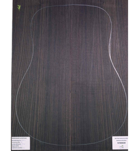 Juego Palo Santo India Guitarra Acústica MB Exclusive Nº154| Maderas Barber