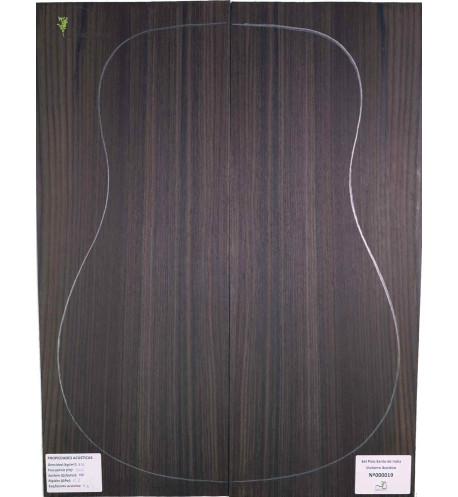 Jeu Palissandre Indien  MB Exclusive Nº153 Guitare Acoustique|Maderas Barber