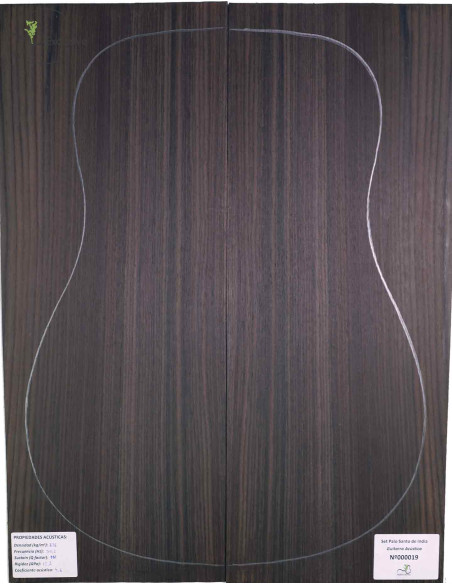 Jeu Palissandre Indien  MB Exclusive Nº153 Guitare Acoustique|Maderas Barber