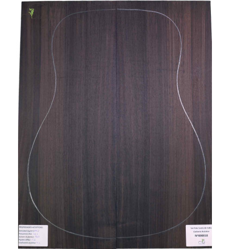 Jeu Palissandre Indien  MB Exclusive Nº152 Guitare Acoustique|Maderas Barber