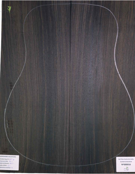 Set ostindischer Palisander Akustikgitarre MB Exclusive Nr.150| Maderas Barber