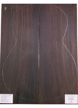 Set ostindischer Palisander Konzertgitarre MB Exclusive Nr.137 | Maderas Barber