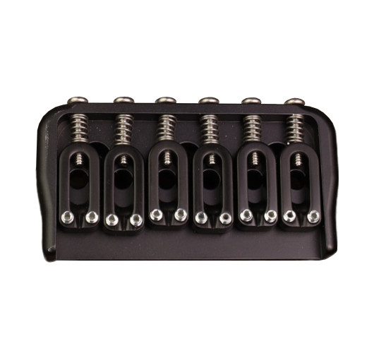 Puente Fijo Guit. 6 Cuerdas .125 Negro Hipshot | Maderas Barber