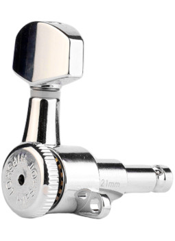 Clavijero Vintage 6 En Linea Grip-Lock™ Cromo Hipshot