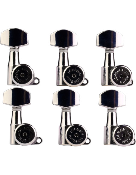 Cheville Vintage 6 In-Line Grip-Lock™ Chrome Hipshot | Maderas Barber