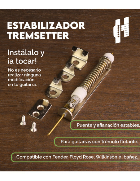Tremsetter Tremolo Stabilizer Hipshot | Maderas Barber